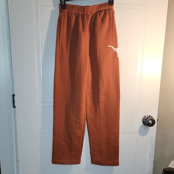 Genuine Stuff Boys M Burnt Orange Texas Longhorns Joggers - Picture 1 of 10
